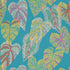 Delila wallpaper in turquoise color - pattern number T15864 - by Thibaut in the Islander collection