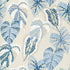 Delila wallpaper in blue and beige color - pattern number T15865 - by Thibaut in the Islander collection