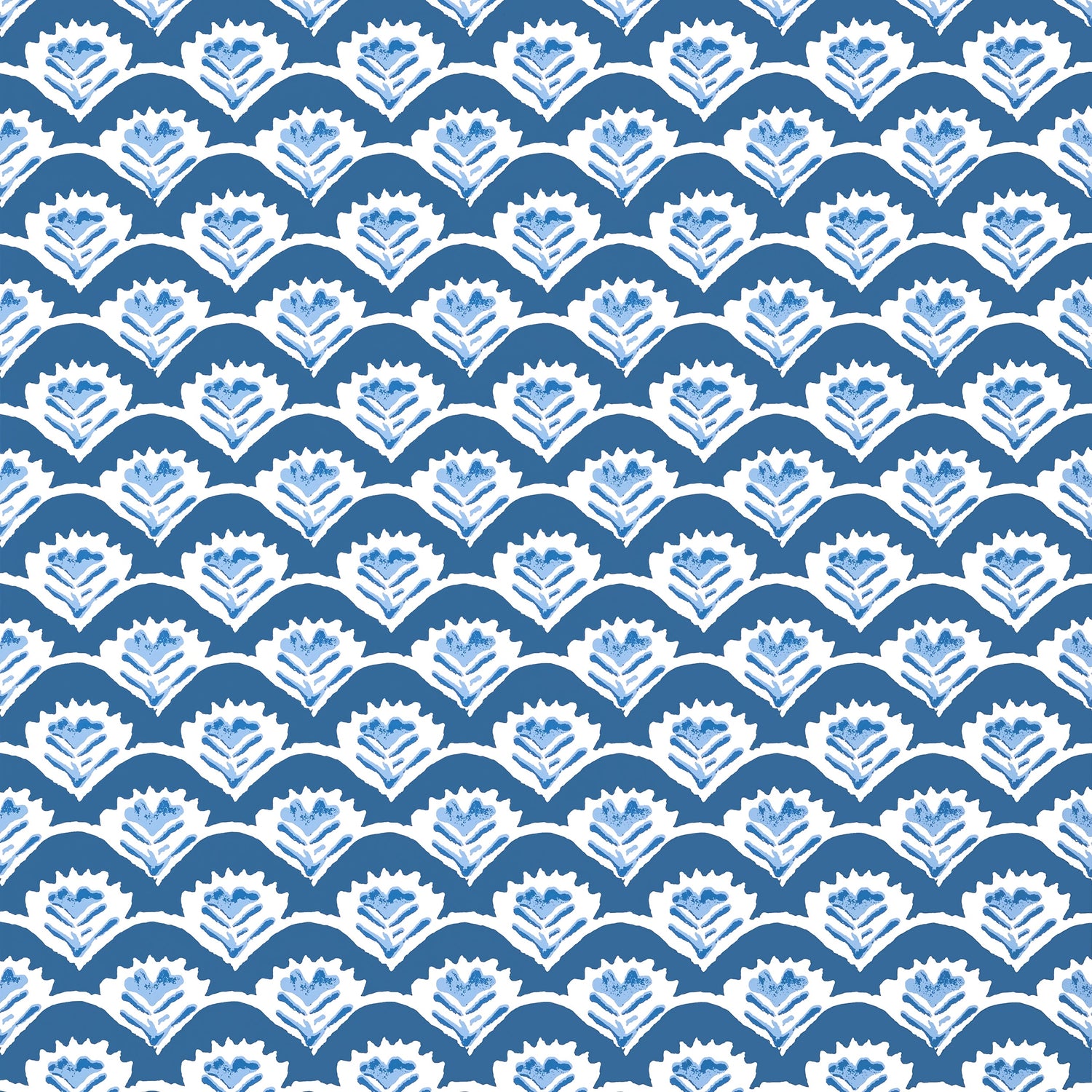 Emily wallpaper in navy color - pattern number T16255 - by Thibaut in the Kismet by Thibaut collection