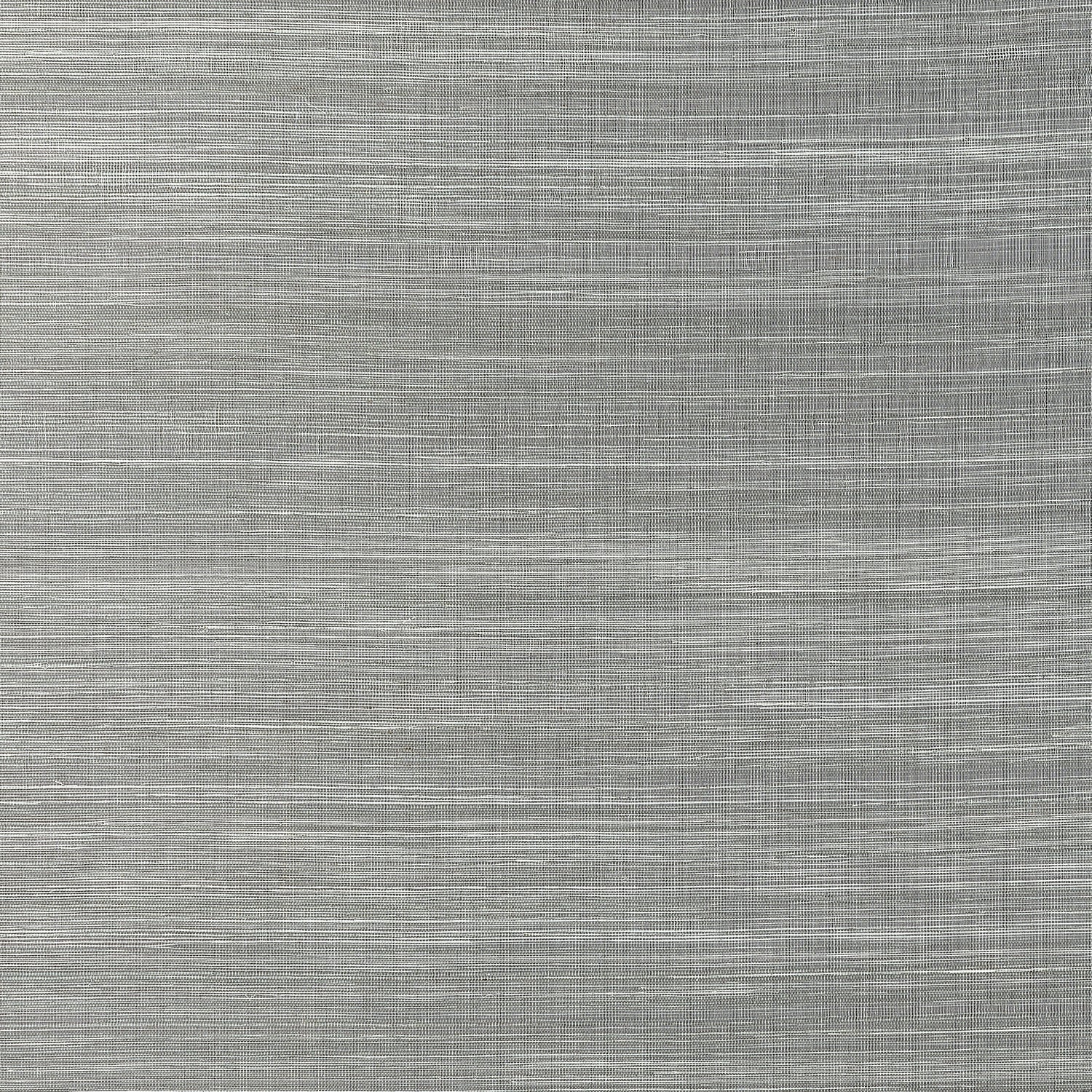 Windward Sisal wallpaper in steel color - pattern number T19665 - by Thibaut in the Grasscloth Resource Volume 6 collection