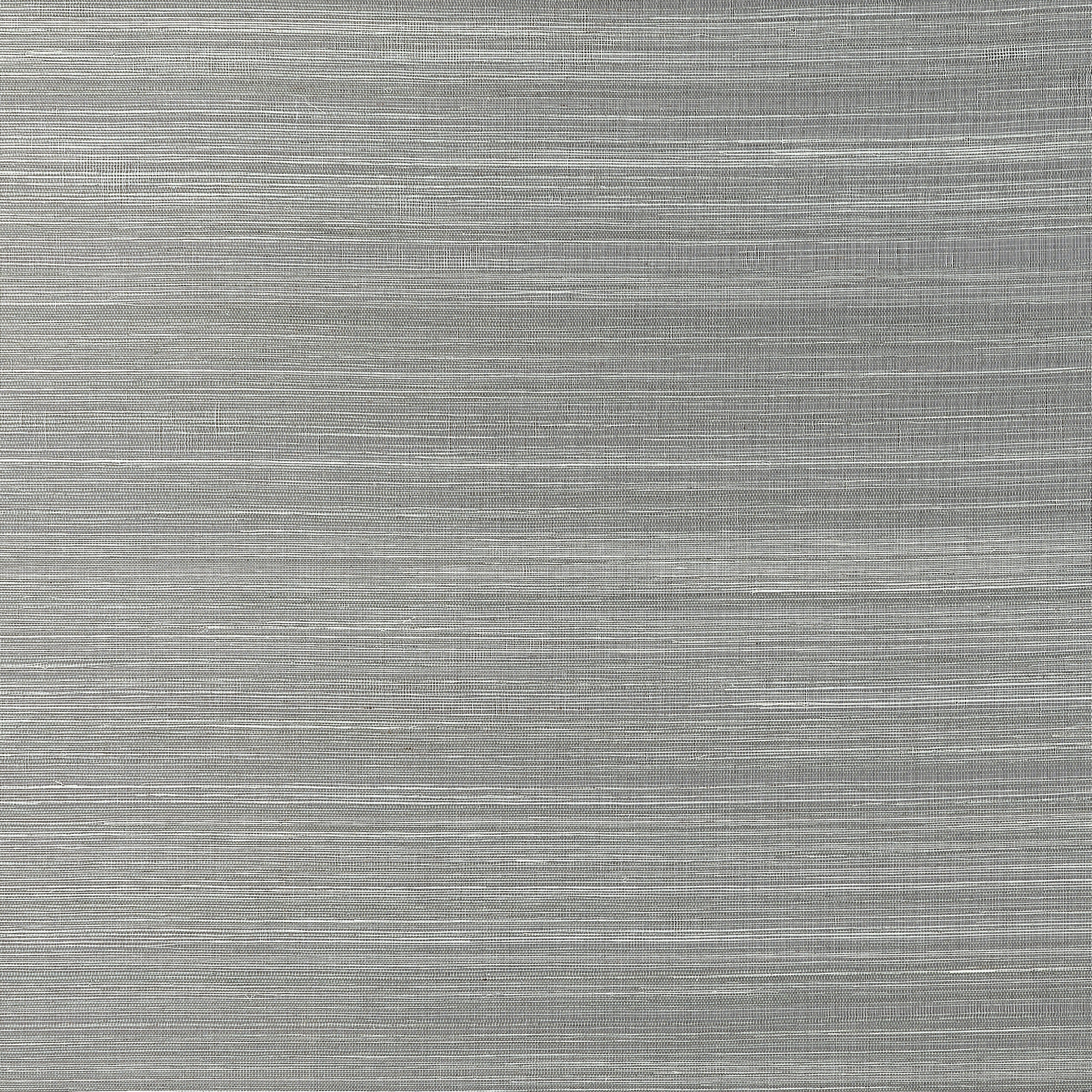 Windward Sisal wallpaper in steel color - pattern number T19665 - by Thibaut in the Grasscloth Resource Volume 6 collection