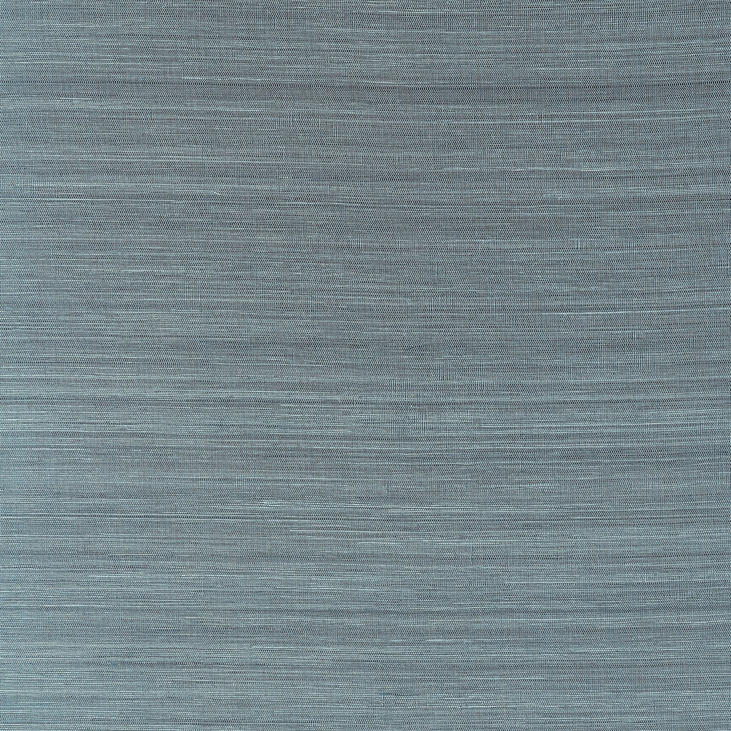 Windward Sisal wallpaper in dusty teal color - pattern number T19666 - by Thibaut in the Grasscloth Resource Volume 6 collection