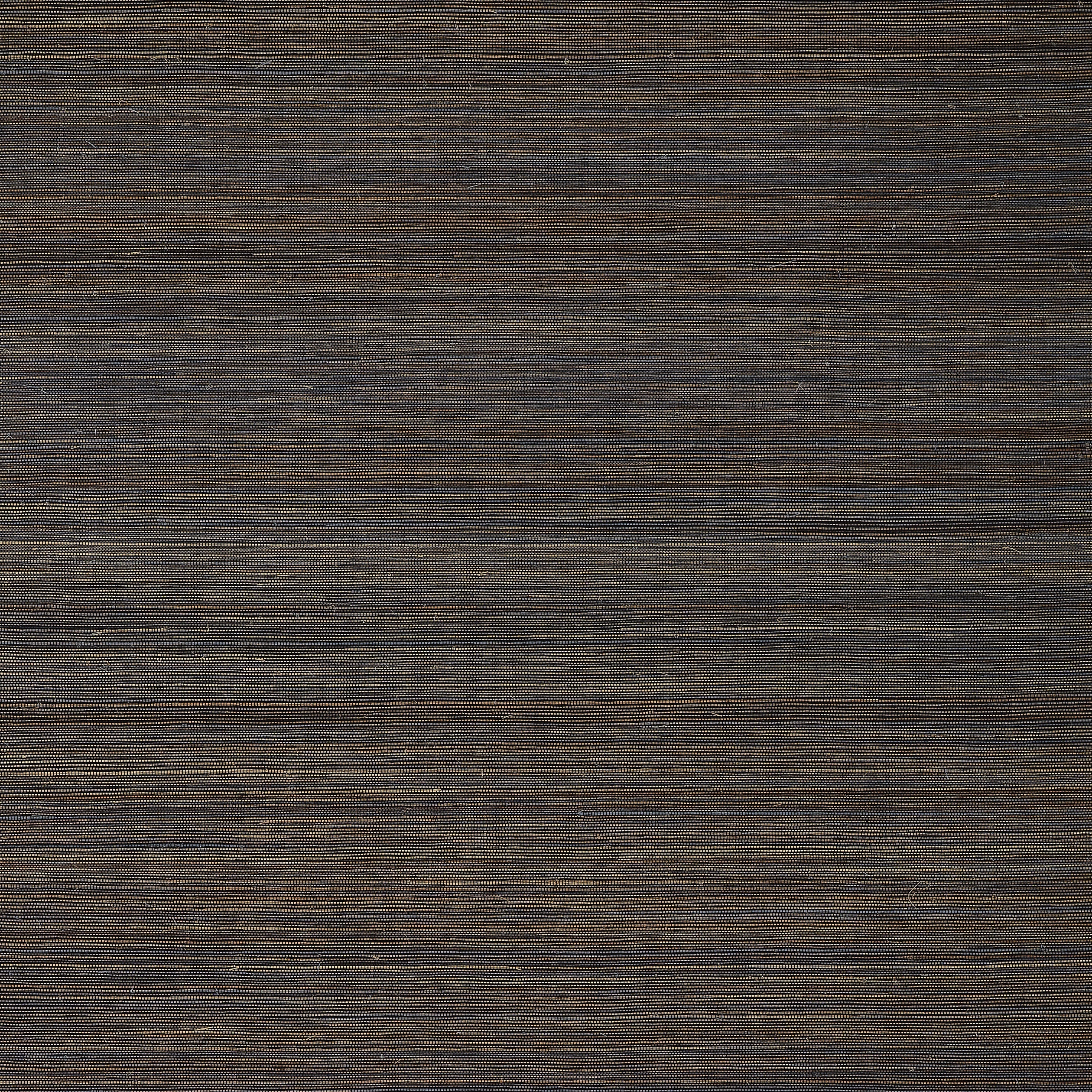Windward Sisal wallpaper in midnight color - pattern number T19669 - by Thibaut in the Grasscloth Resource Volume 6 collection