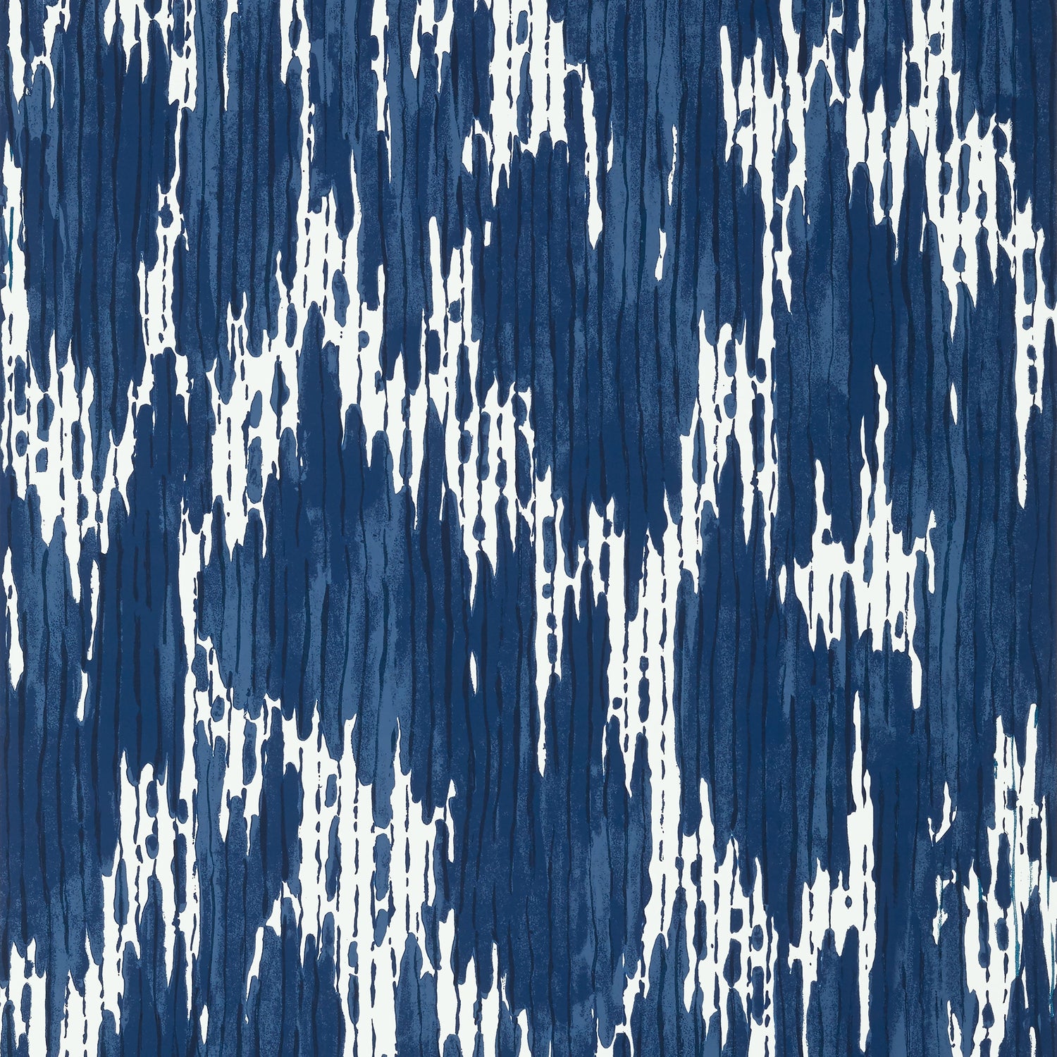 Maverick fabric in navy color - pattern number T20814 - by Thibaut in the Eden collection