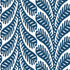 Ginger fabric in navy color - pattern number T20827 - by Thibaut in the Eden collection