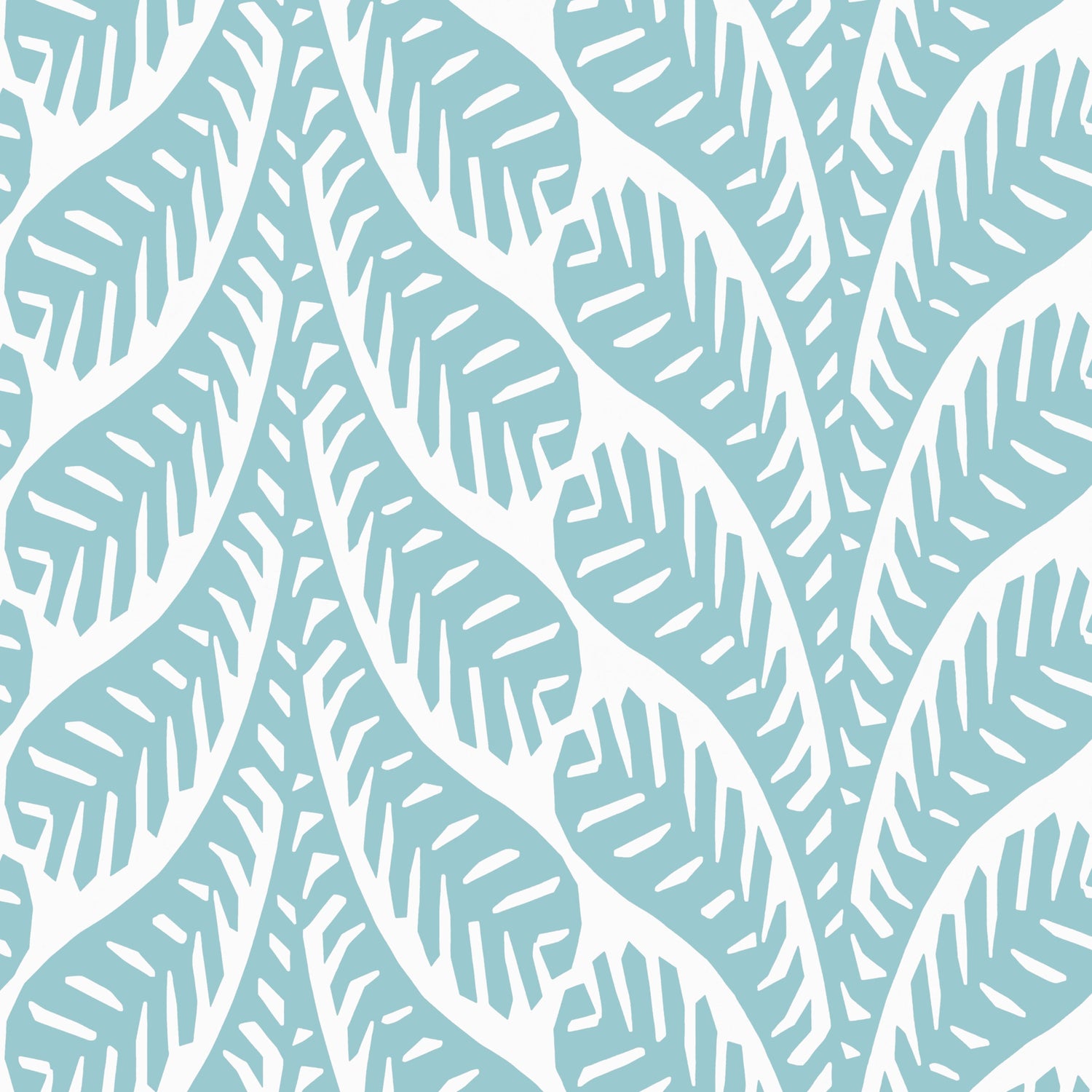 Ginger fabric in spa blue color - pattern number T20829 - by Thibaut in the Eden collection