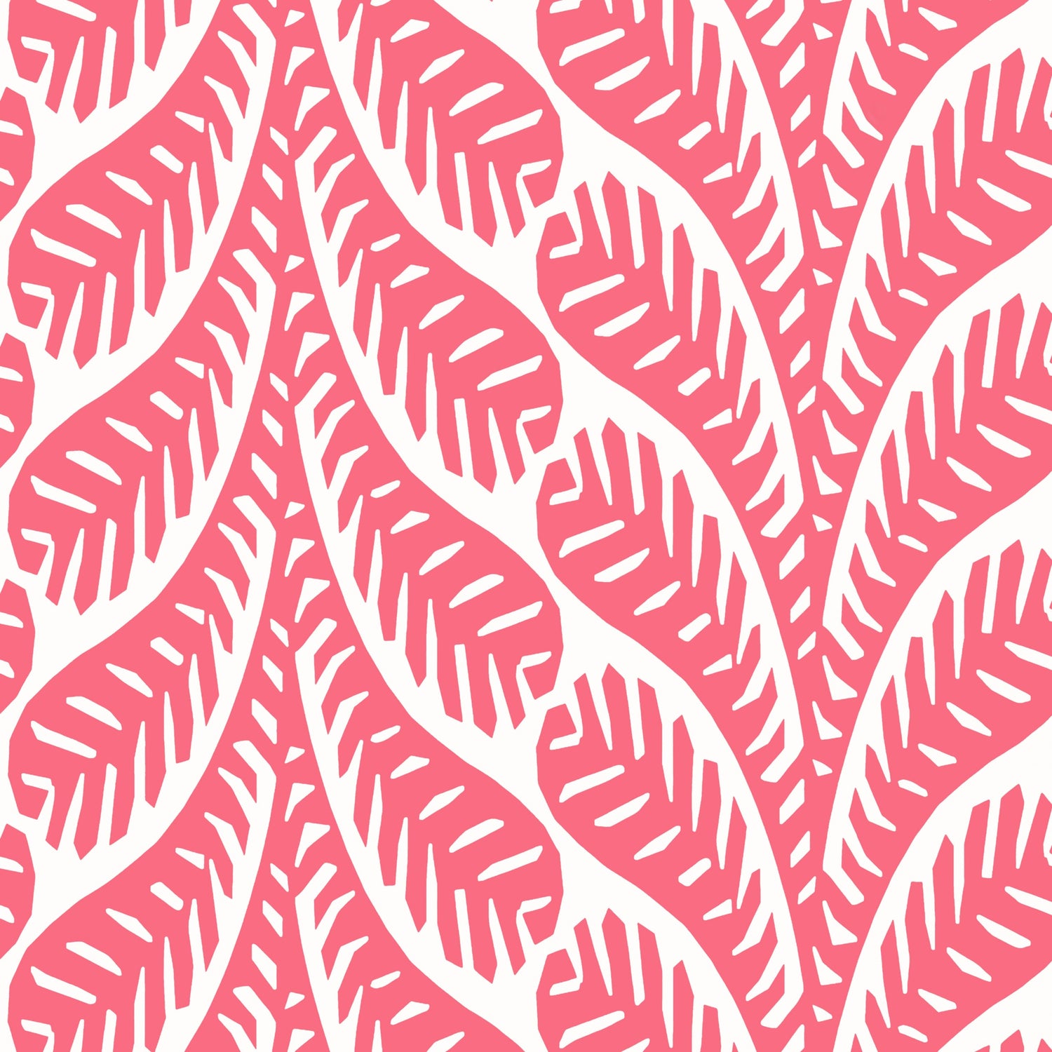 Ginger fabric in pink color - pattern number T20831 - by Thibaut in the Eden collection