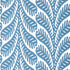 Ginger fabric in blue color - pattern number T20848 - by Thibaut in the Eden collection