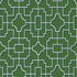 Fretwork wallpaper in emerald color - pattern number T20874 - by Thibaut in the Eden collection