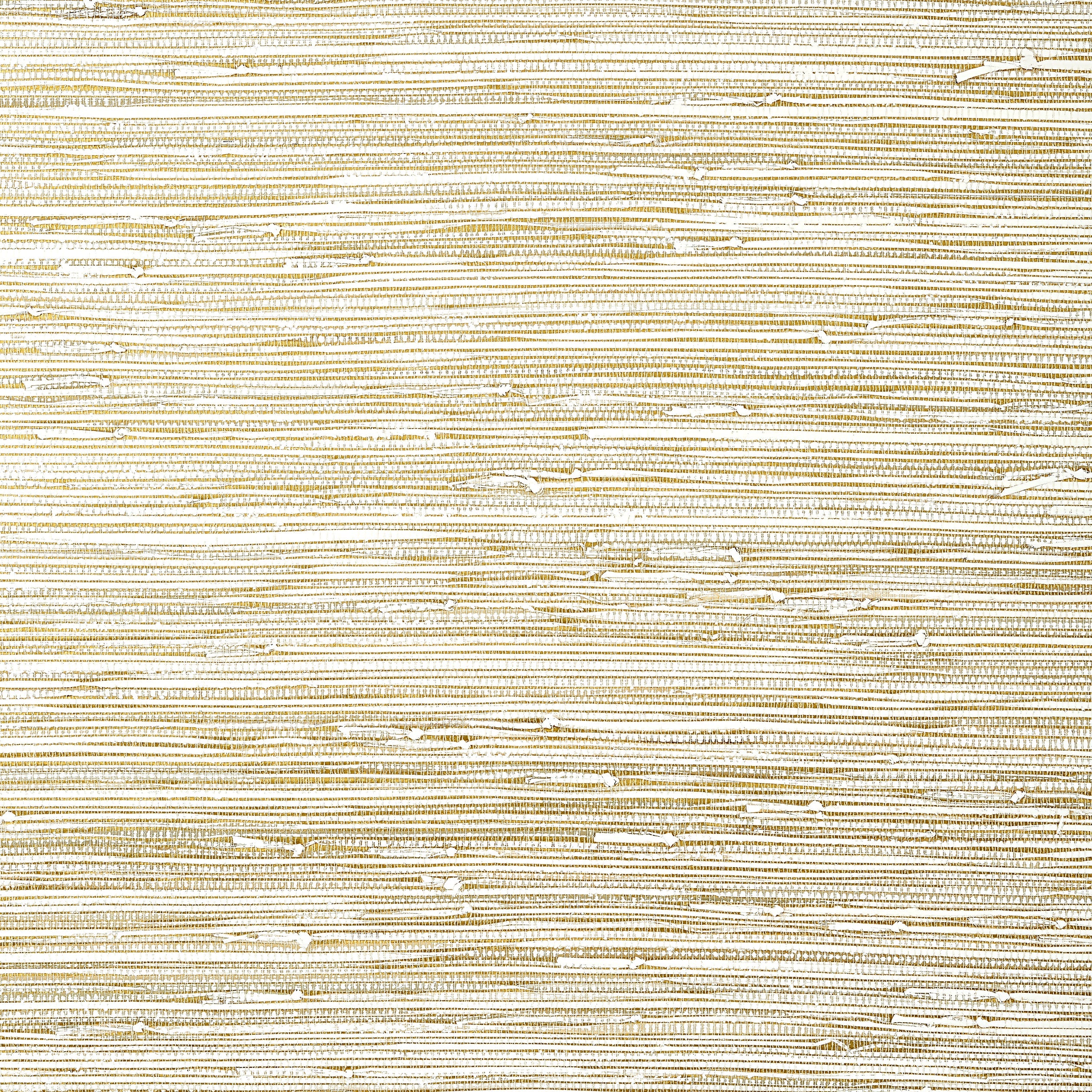 Sutton wallpaper in metallic gold and white color - pattern number T24059 - by Thibaut in the Grasscloth Resource Volume 5 collection
