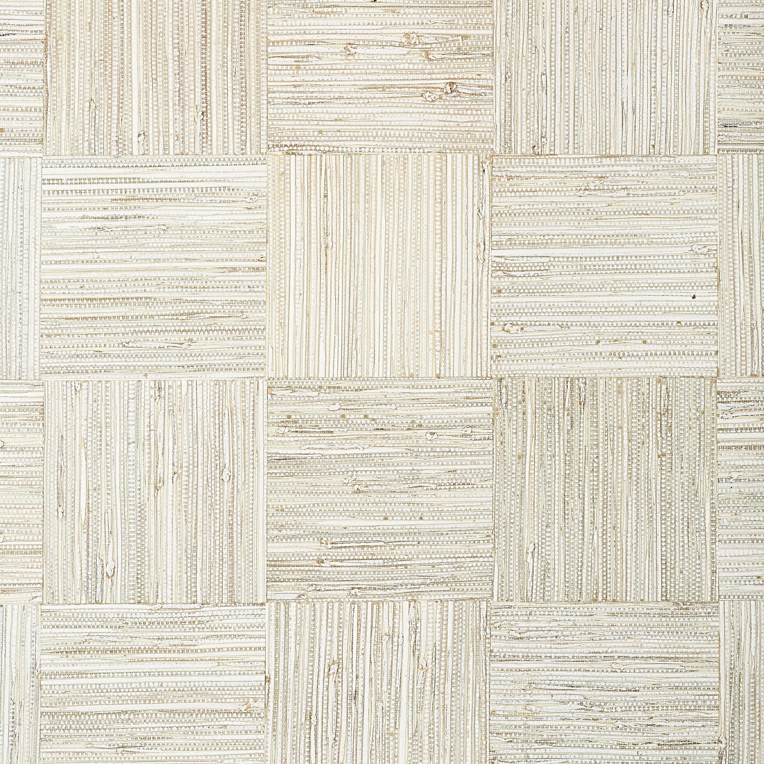 Mosaic Weave wallpaper in white color - pattern number T24078 - by Thibaut in the Grasscloth Resource Volume 5 collection