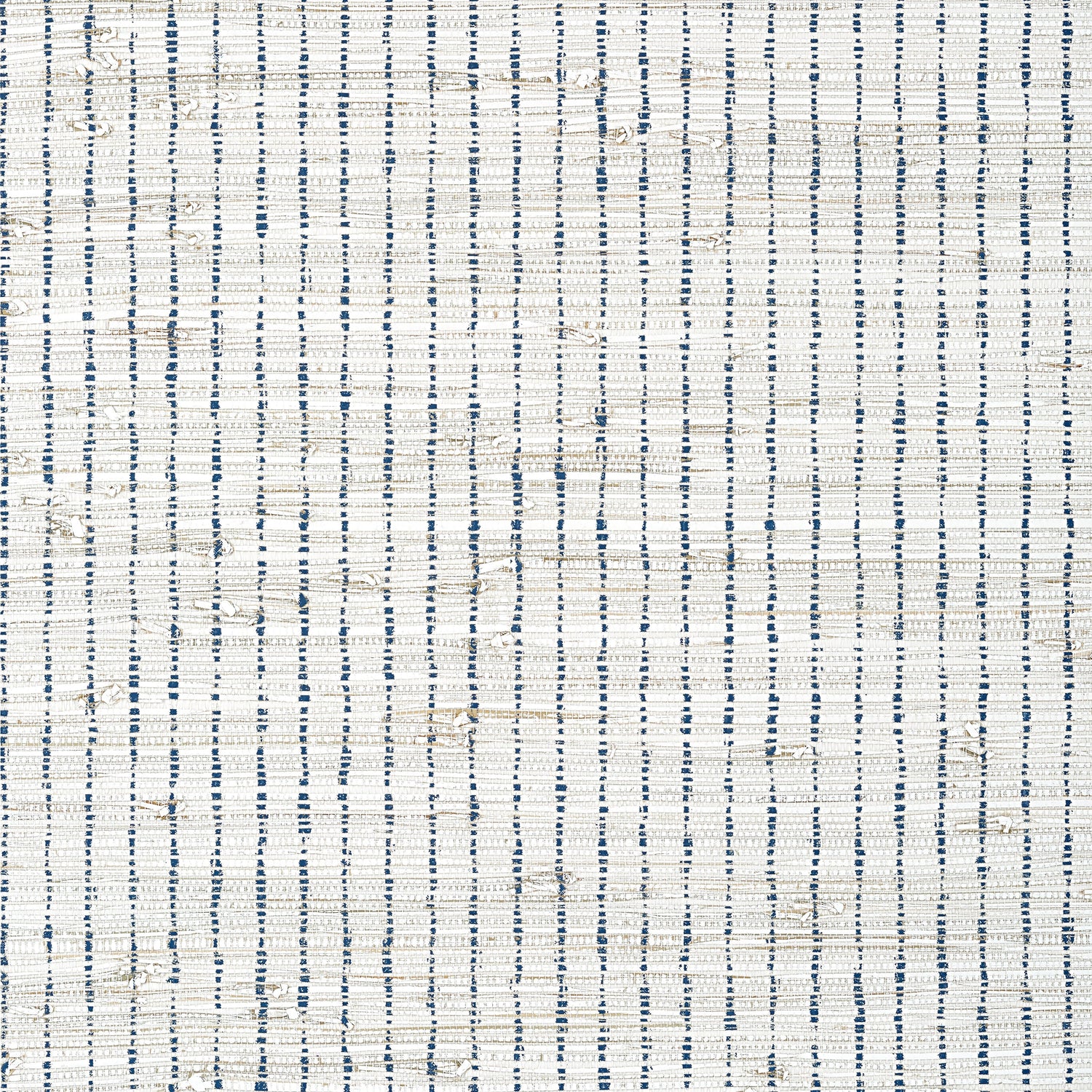 Sutton Stripe wallpaper in navy on white color - pattern number T24086 - by Thibaut in the Grasscloth Resource Volume 5 collection