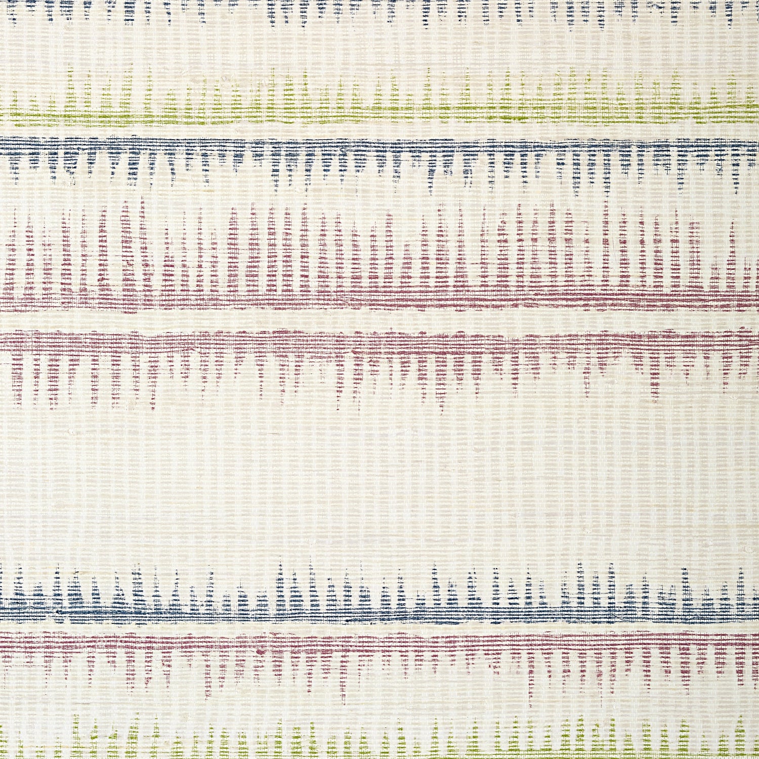 Passage wallpaper in plum and blue color - pattern number T24135 - by Thibaut in the Grasscloth Resource Volume 5 collection