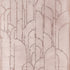 Deco Moon wallpaper in rose gold color - pattern number T24415 - by Thibaut in the Yutori collection