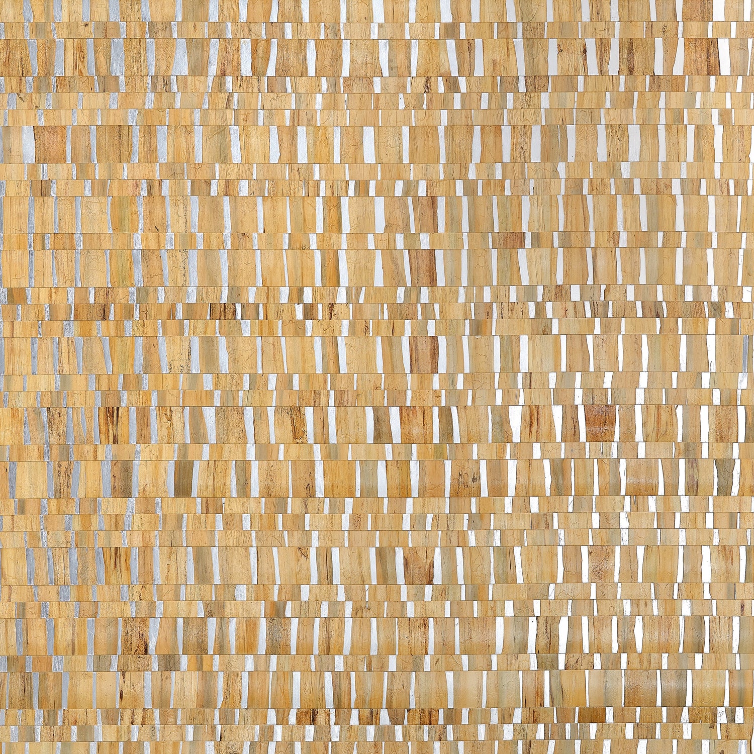 Namonaki wallpaper in silver color - pattern number T24427 - by Thibaut in the Yutori collection