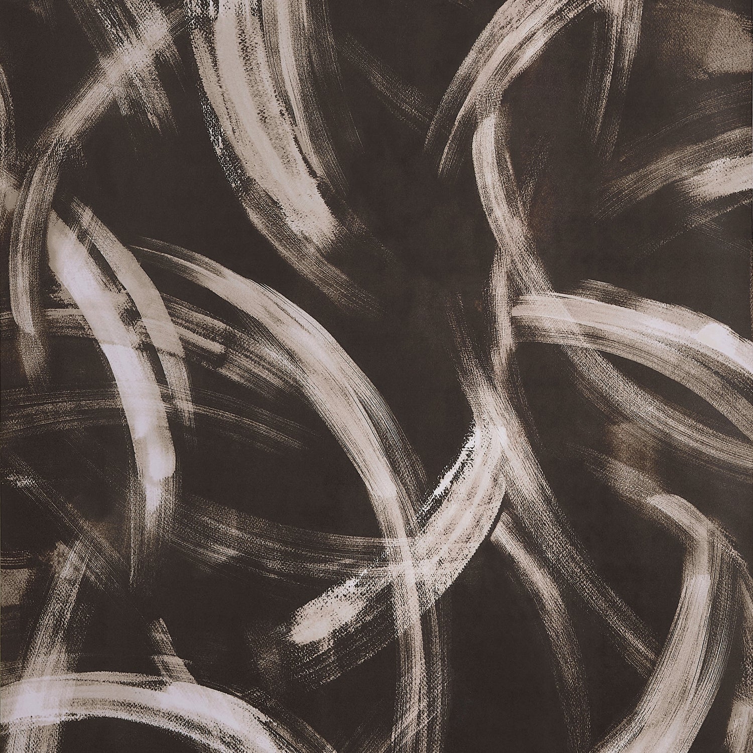 Magnus wallpaper in brown color - pattern number T24447 - by Thibaut in the Yutori collection