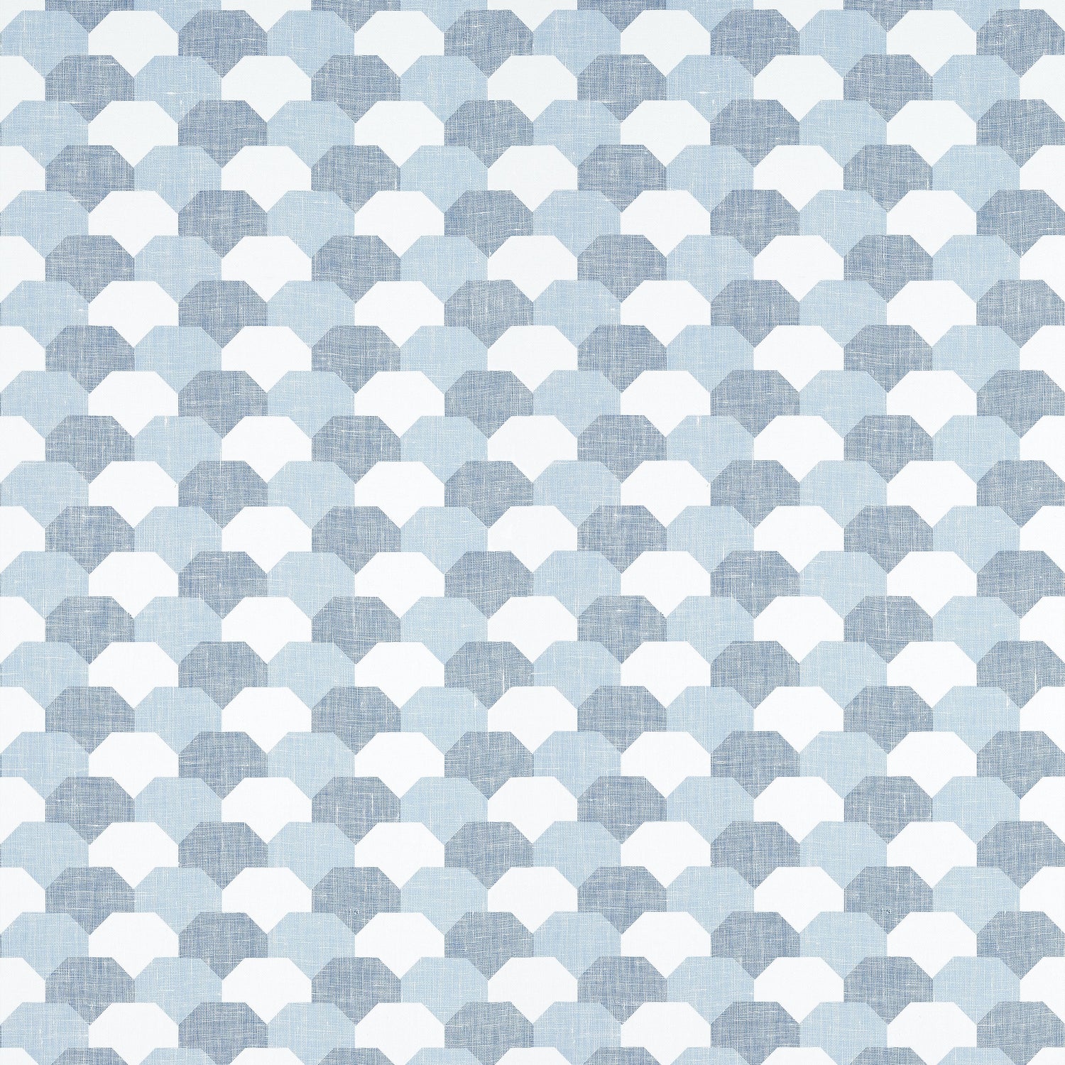 Hidden Hills fabric in navy and white color - pattern number T27010 - by Thibaut in the Natural Resource Volume 3 collection