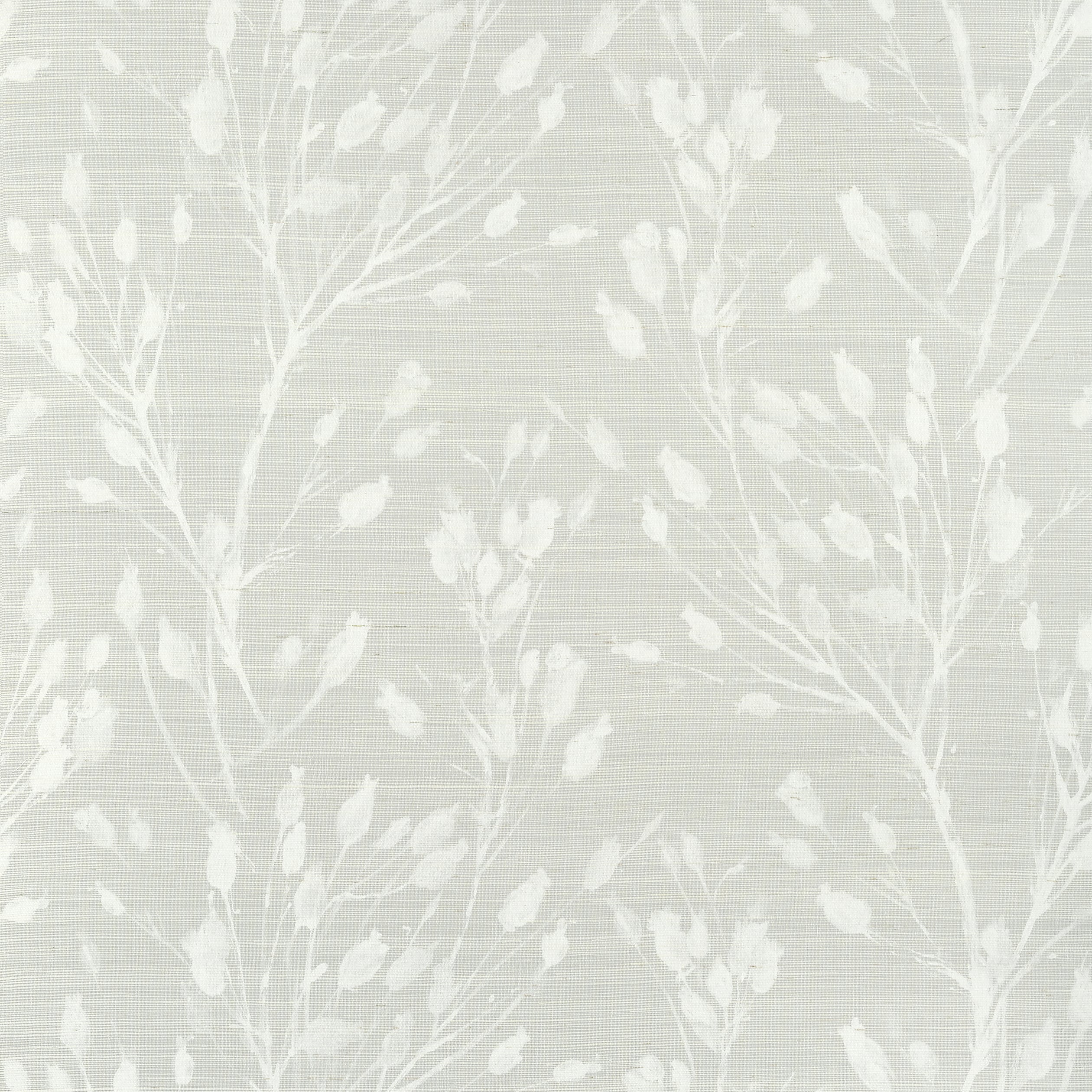 Wild Flower fabric in grey color - pattern number T27025 - by Thibaut in the Natural Resource Volume 3 collection