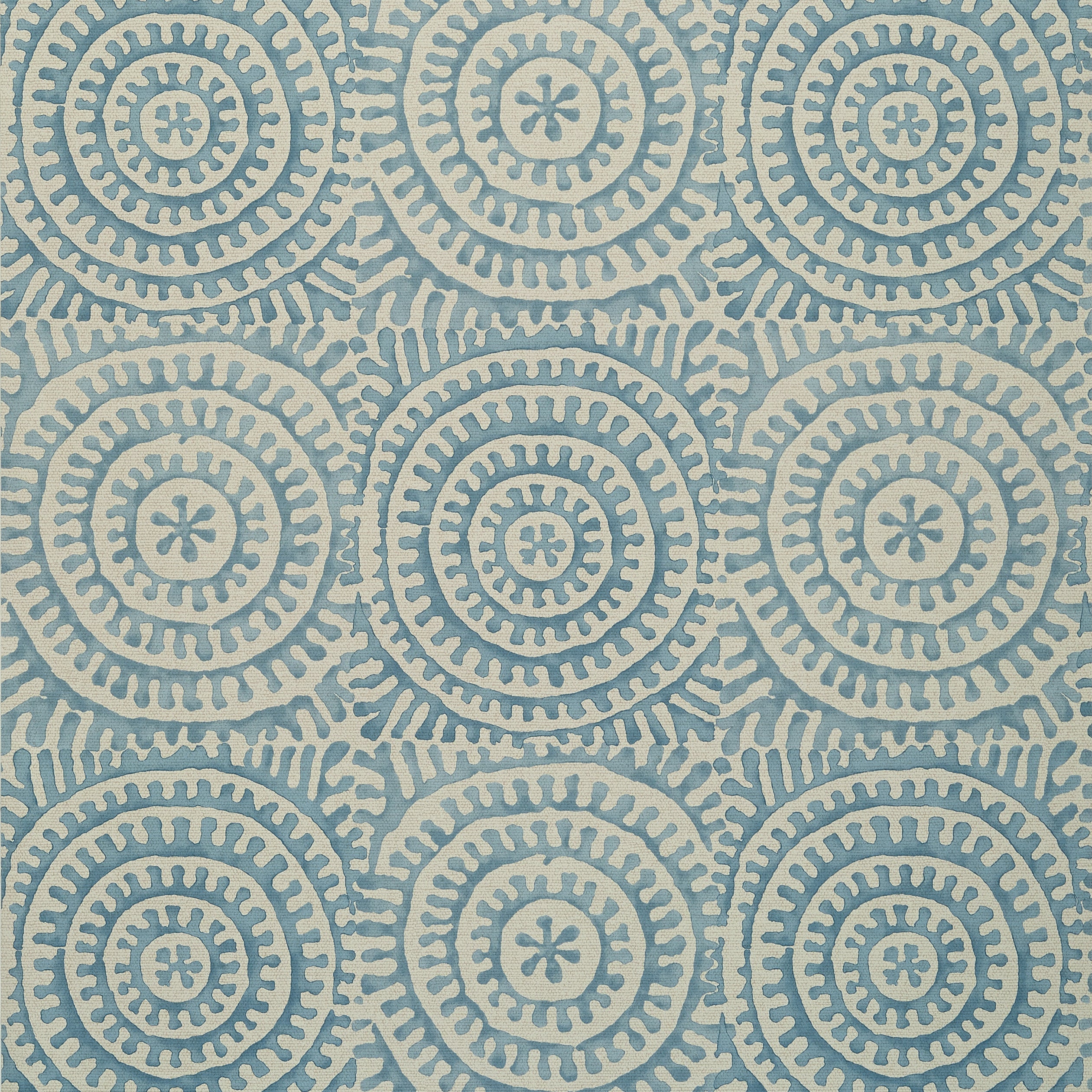Kasai wallpaper in aqua color - pattern number T2930 - by Thibaut in the Paramount collection