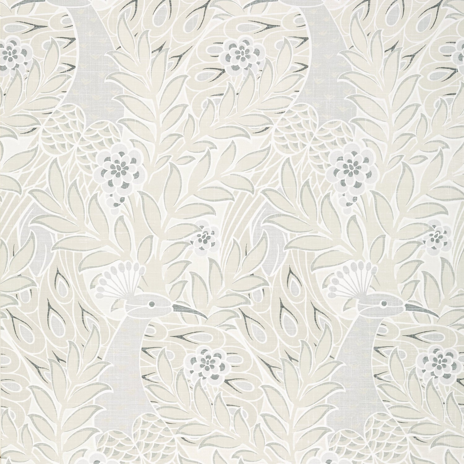 Desmond wallpaper in pearl color - pattern number T2936 - by Thibaut in the Paramount collection