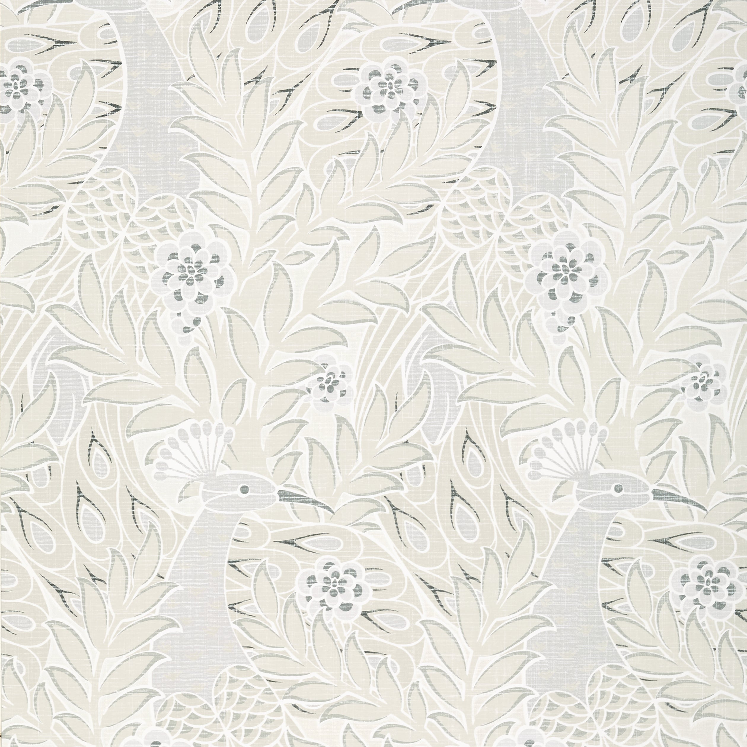 Desmond wallpaper in pearl color - pattern number T2936 - by Thibaut in the Paramount collection