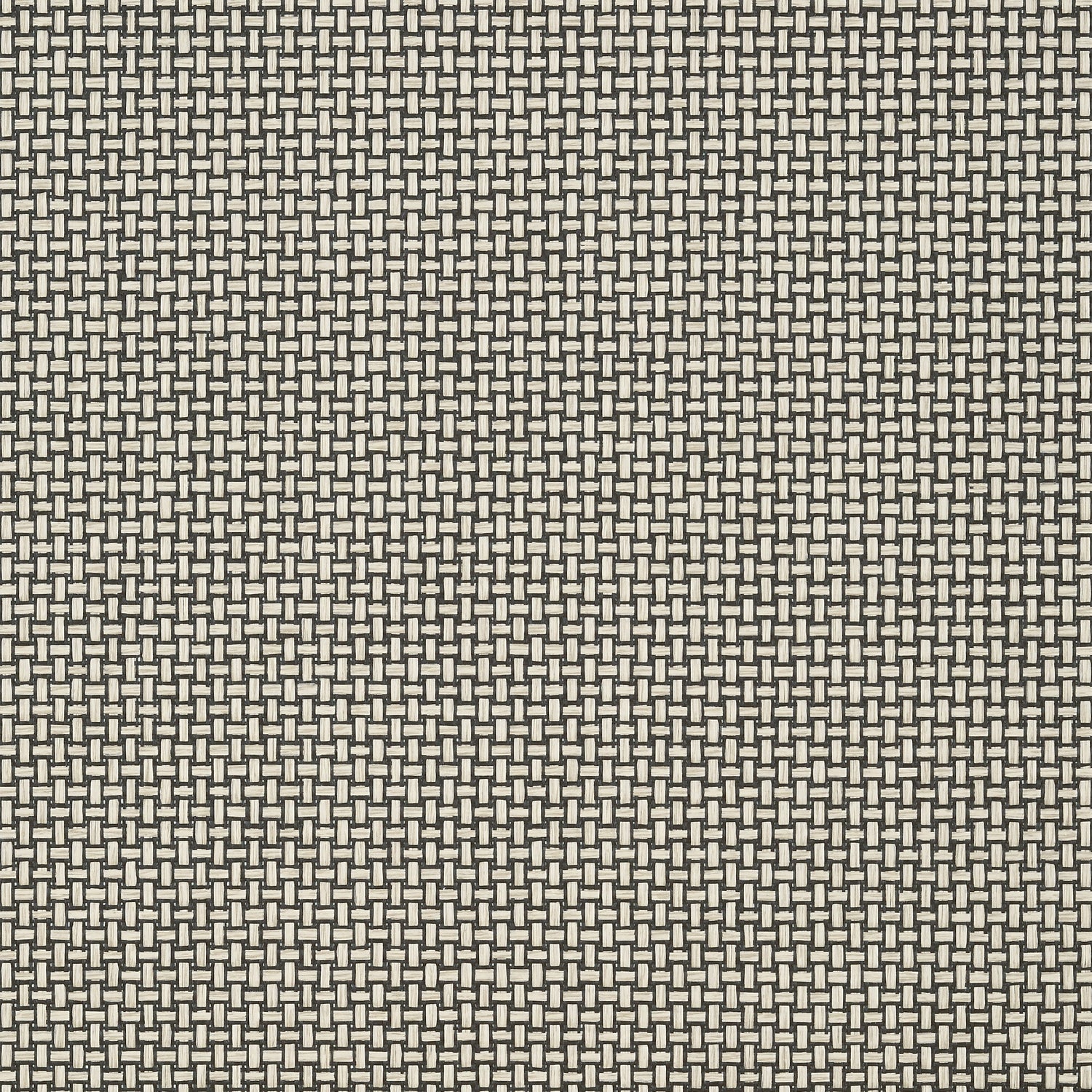 Baker Weave wallpaper in black on linen color - pattern number T2985 - by Thibaut in the Paramount collection