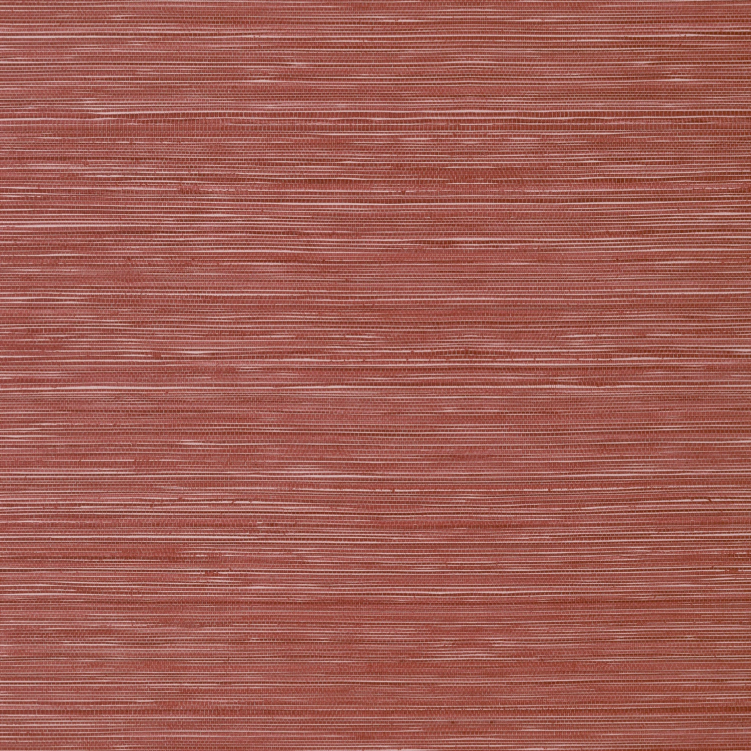 Kendari Grass fabric in red color - pattern number T299 - by Thibaut in the Texture Resource Volume 6 collection