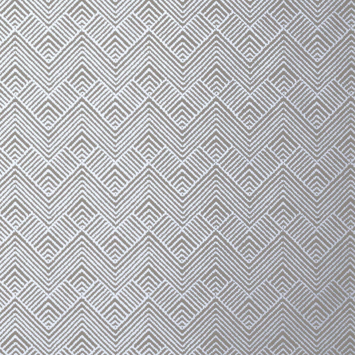 Oslo Chevron wallpaper in metallic silver color - pattern number T2991 - by Thibaut in the Paramount collection