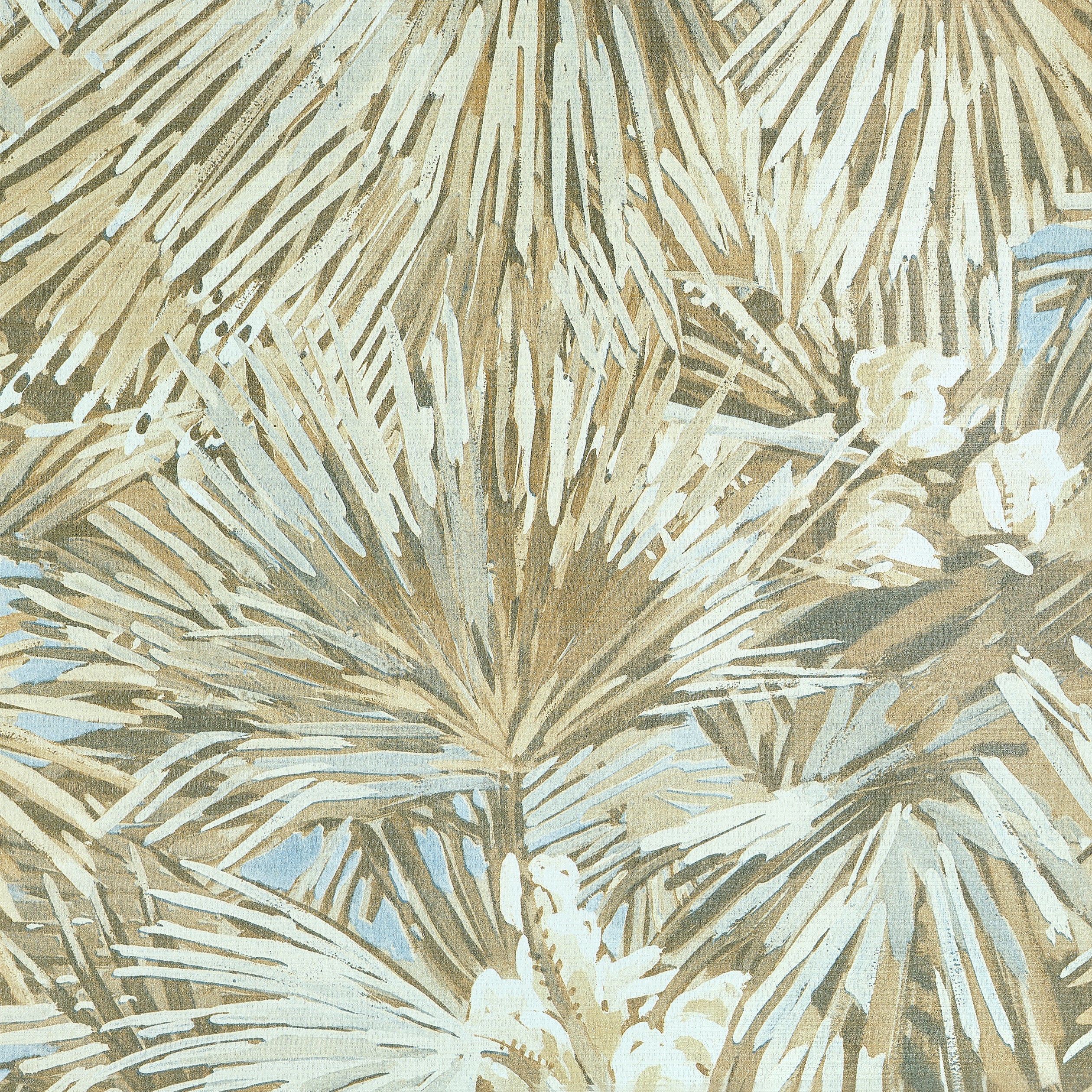 Palmier wallpaper in beige color - pattern number T34009 - by Thibaut in the Texture Resource Volume 9 collection