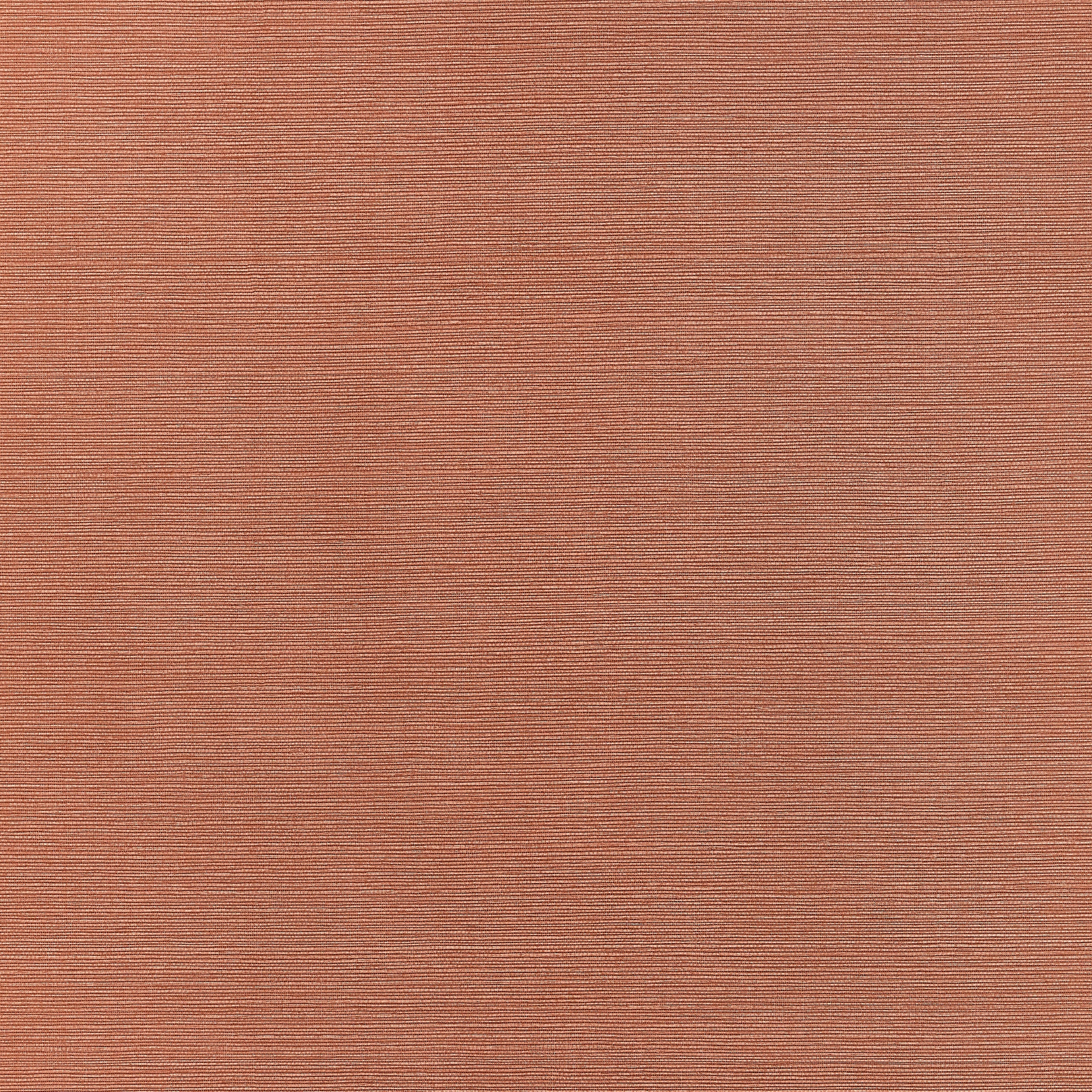 Taluk Sisal wallpaper in terracotta color - pattern number T34038 - by Thibaut in the Texture Resource Volume 9 collection