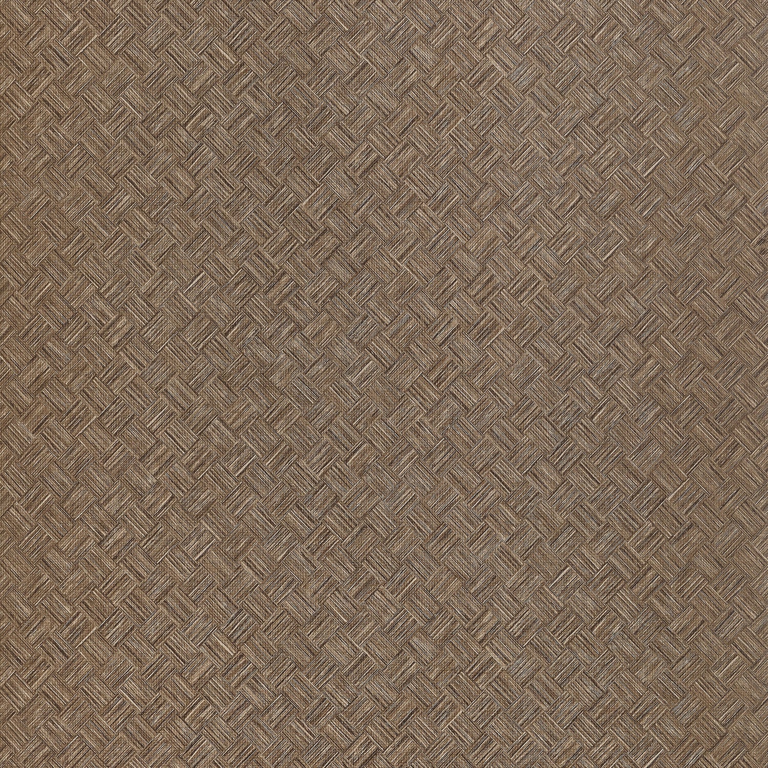 Saddle Weave wallpaper in brown color - pattern number T34061 - by Thibaut in the Texture Resource Volume 9 collection