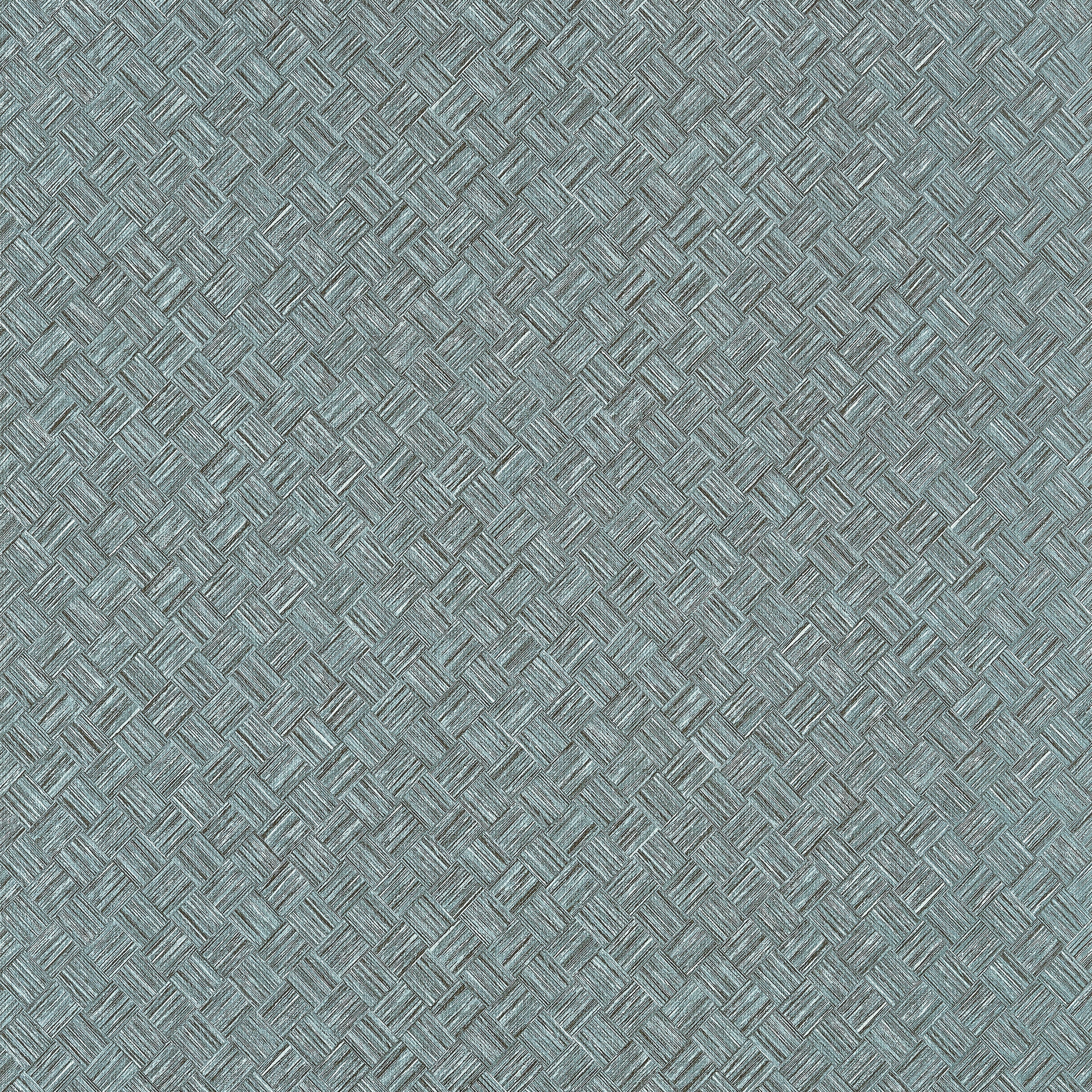 Saddle Weave wallpaper in peacock color - pattern number T34062 - by Thibaut in the Texture Resource Volume 9 collection