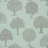 Russell Square wallpaper in linen on aqua color - pattern number T35108 - by Thibaut in the Graphic Resource collection