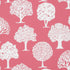 Russell Square wallpaper in raspberry color - pattern number T35111 - by Thibaut in the Graphic Resource collection
