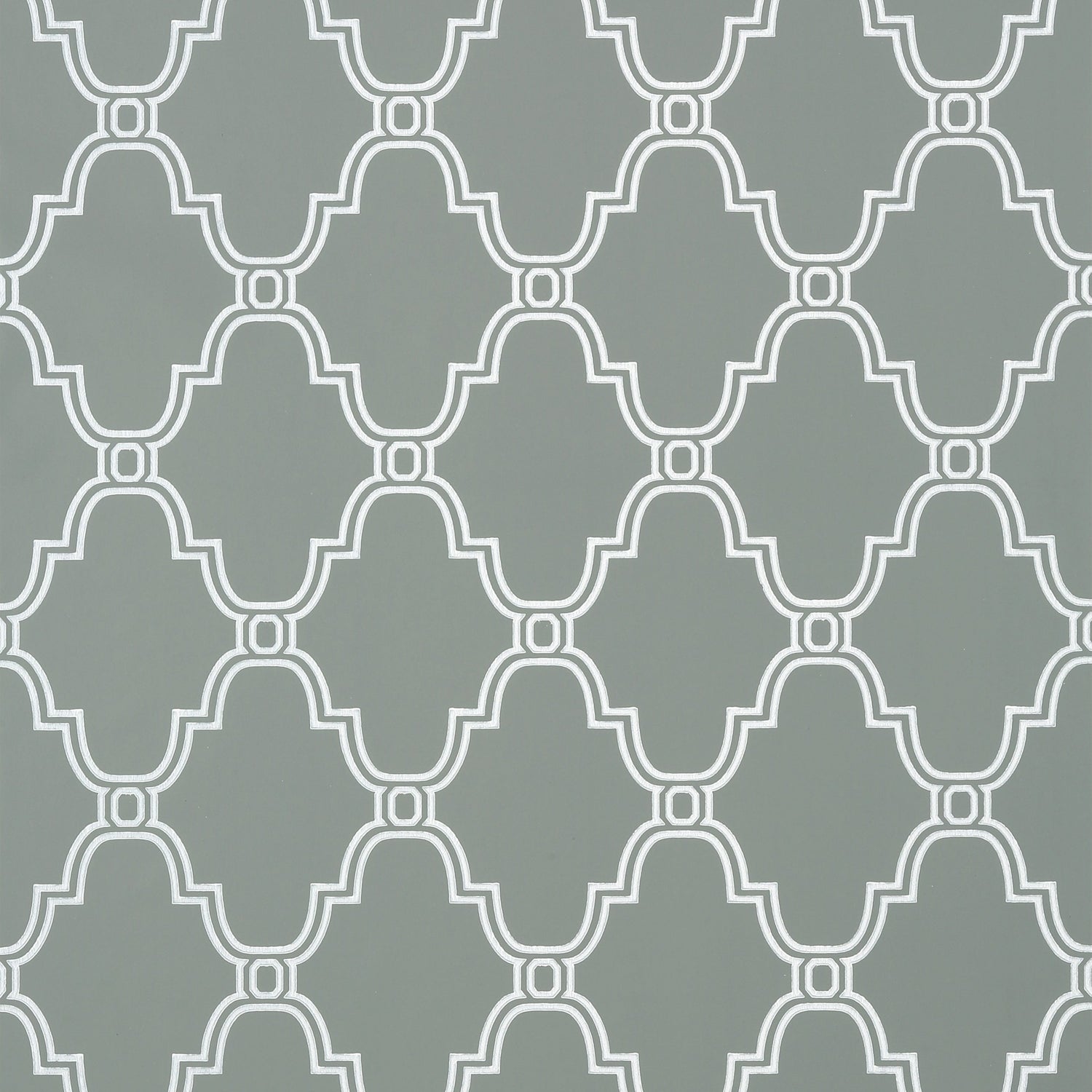 Stanbury Trellis wallpaper in charcoal color - pattern number T35123 - by Thibaut in the Graphic Resource collection