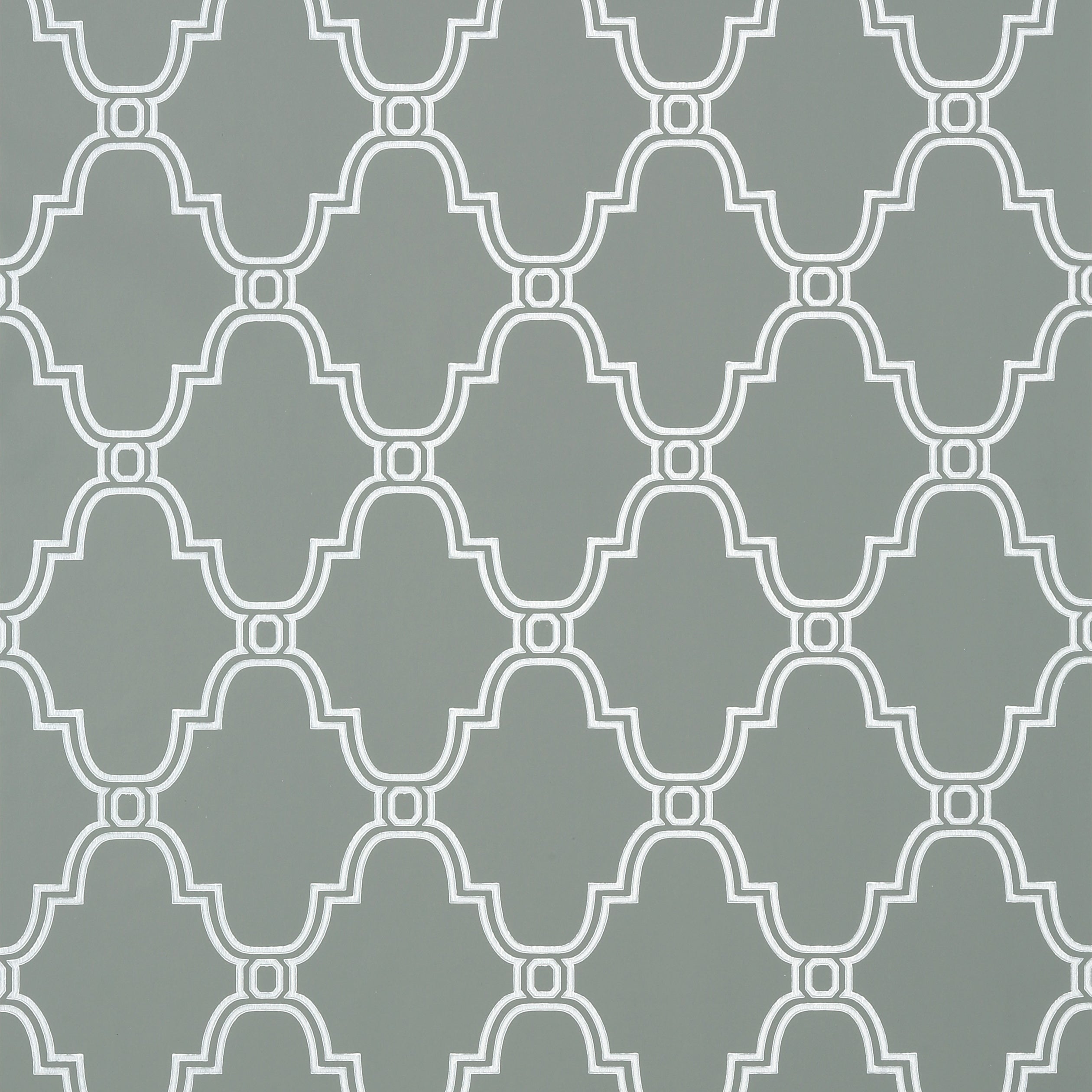 Stanbury Trellis wallpaper in charcoal color - pattern number T35123 - by Thibaut in the Graphic Resource collection