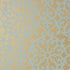 Allison wallpaper in aqua on metallic gold color - pattern number T35176 - by Thibaut in the Graphic Resource collection