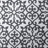 Allison wallpaper in black on metallic silver color - pattern number T35177 - by Thibaut in the Graphic Resource collection