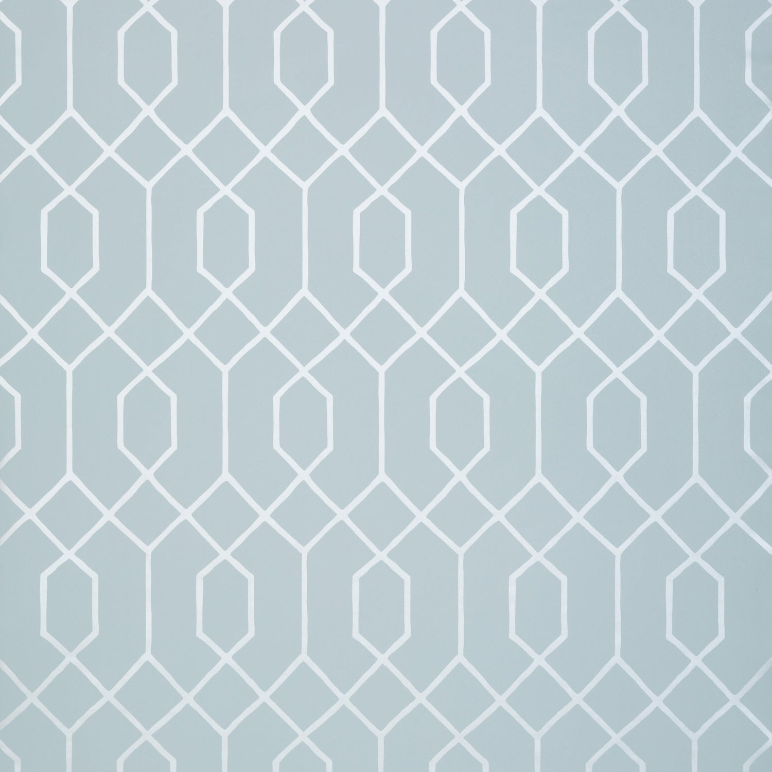 La Farge wallpaper in metallic silver on blue color - pattern number T35201 - by Thibaut in the Graphic Resource collection