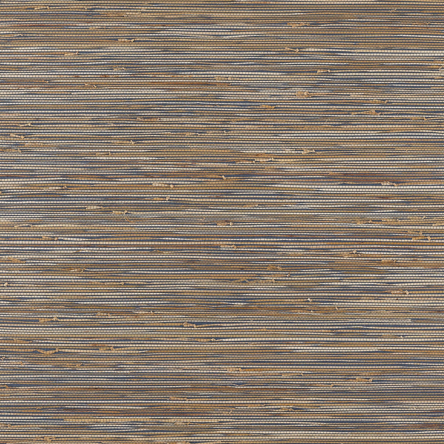 St Martin wallpaper in navy color - pattern number T3619 - by Thibaut in the Grasscloth Resource 2 collection