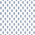 Corwin wallpaper in navy on white color - pattern number T36400 - by Thibaut in the Indienne collection