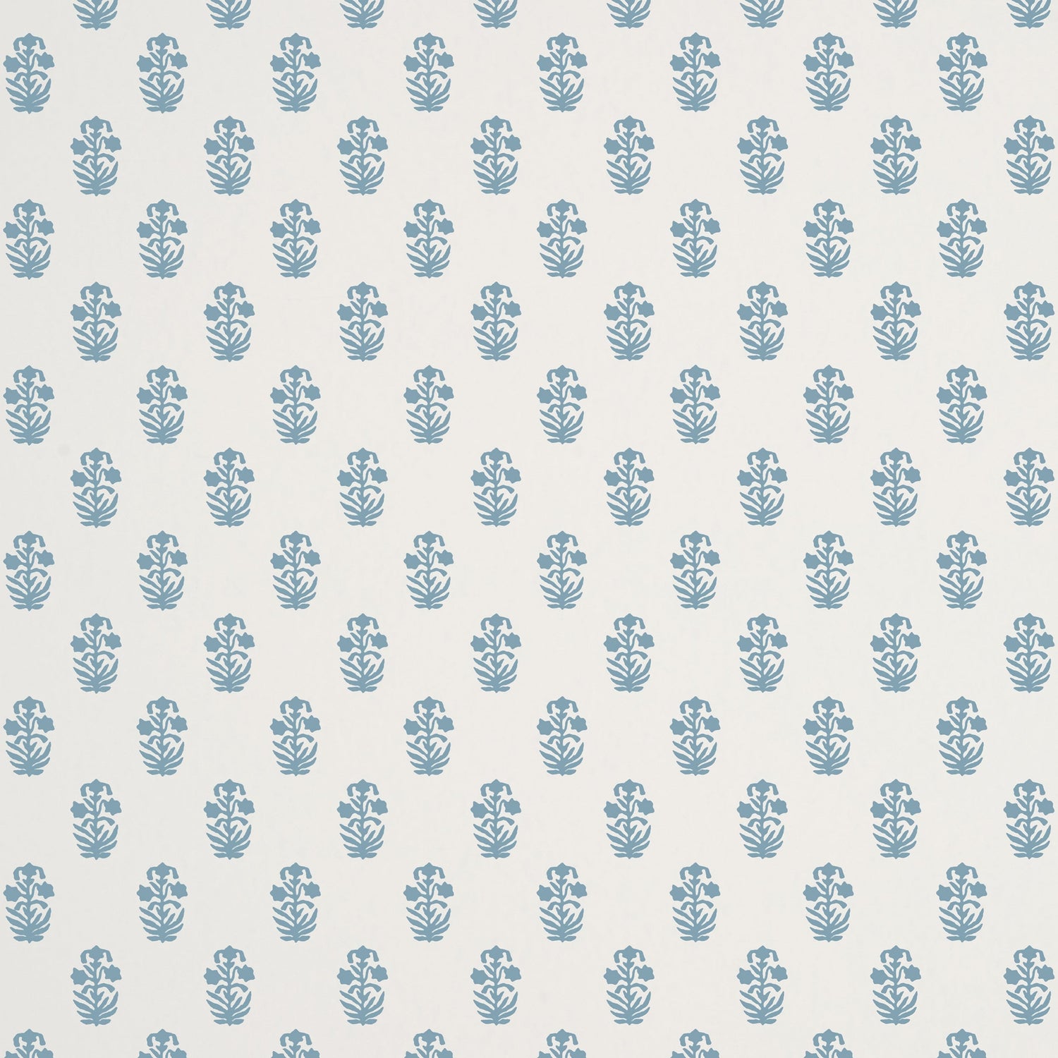 Corwin wallpaper in slate on natural color - pattern number T36403 - by Thibaut in the Indienne collection