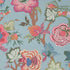Indienne Jacobean wallpaper in raspberry and teal color - pattern number T36415 - by Thibaut in the Indienne collection