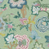 Indienne Jacobean wallpaper in green color - pattern number T36416 - by Thibaut in the Indienne collection