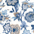 Indienne Jacobean wallpaper in blue and white color - pattern number T36418 - by Thibaut in the Indienne collection