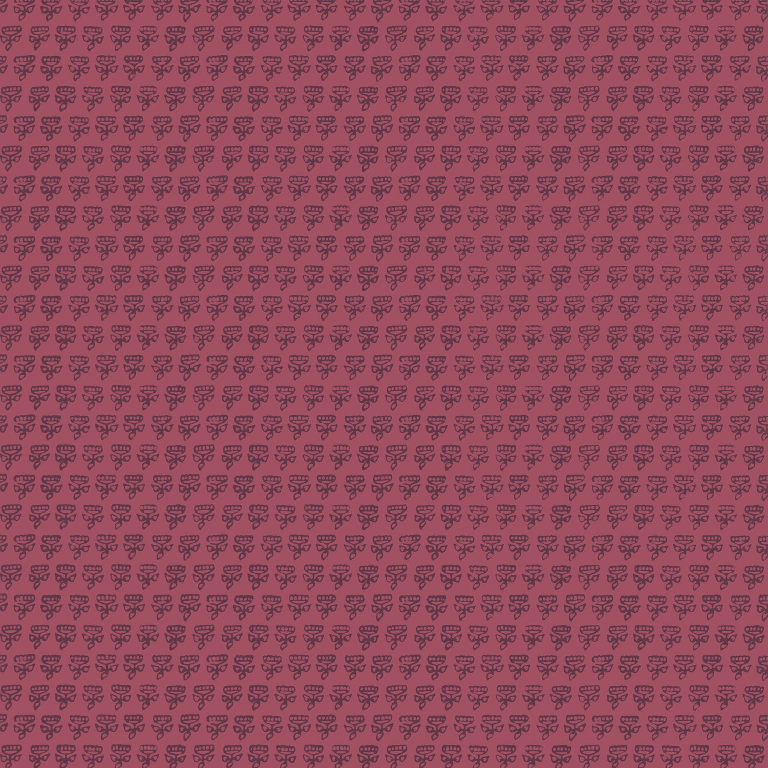 Mimi wallpaper in raspberry color - pattern number T36447 - by Thibaut in the Indienne collection