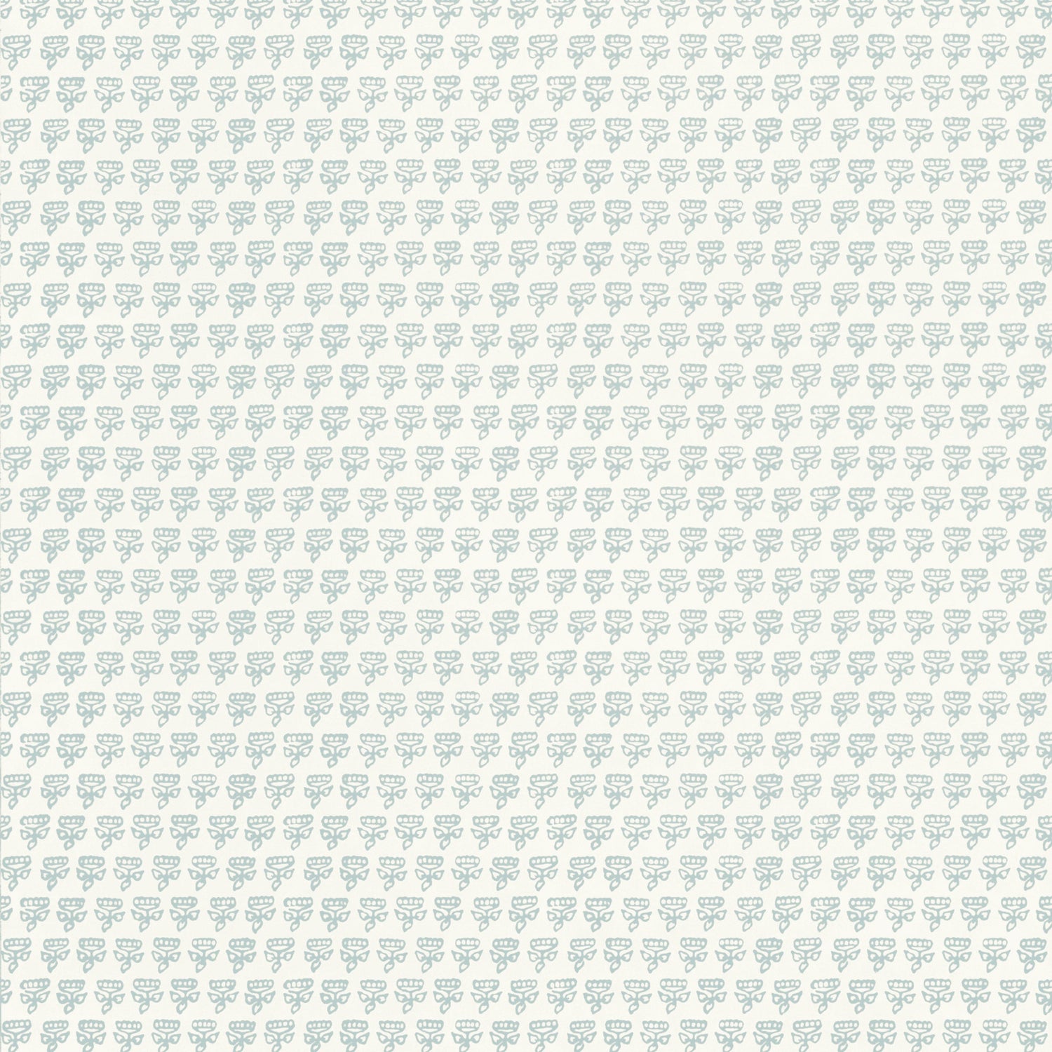Mimi wallpaper in robins egg color - pattern number T36448 - by Thibaut in the Indienne collection