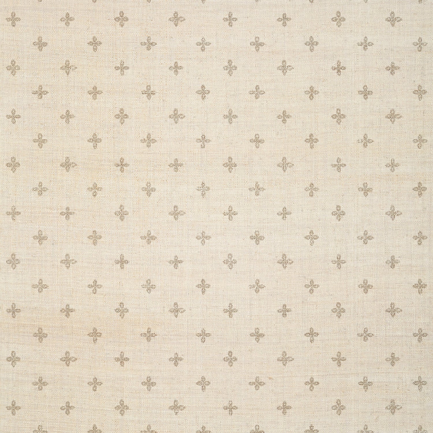 Bethany wallpaper in beige on off white color - pattern number T36453 - by Thibaut in the Indienne collection
