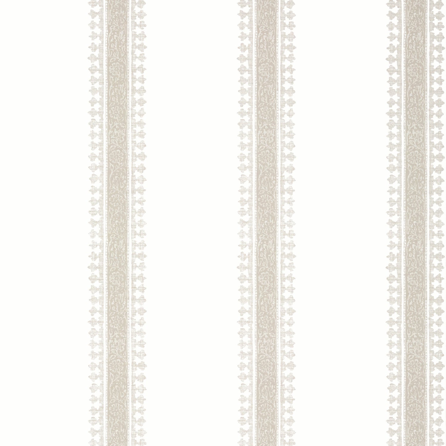 Cambridge Stripe wallpaper in beige color - pattern number T36464 - by Thibaut in the Indienne collection