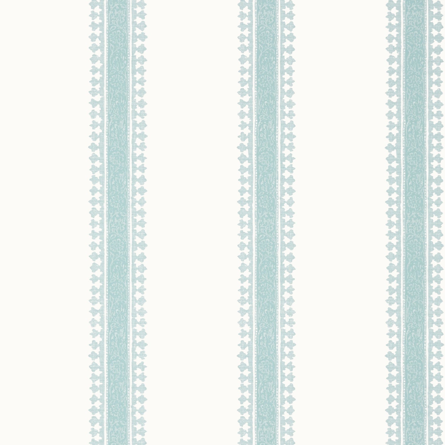 Cambridge Stripe wallpaper in seaglass color - pattern number T36465 - by Thibaut in the Indienne collection